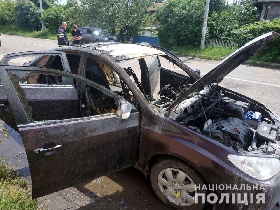 Взрыв баллона в авто пгт Кожанка Взрыв баллона в авто пгт Кожанка